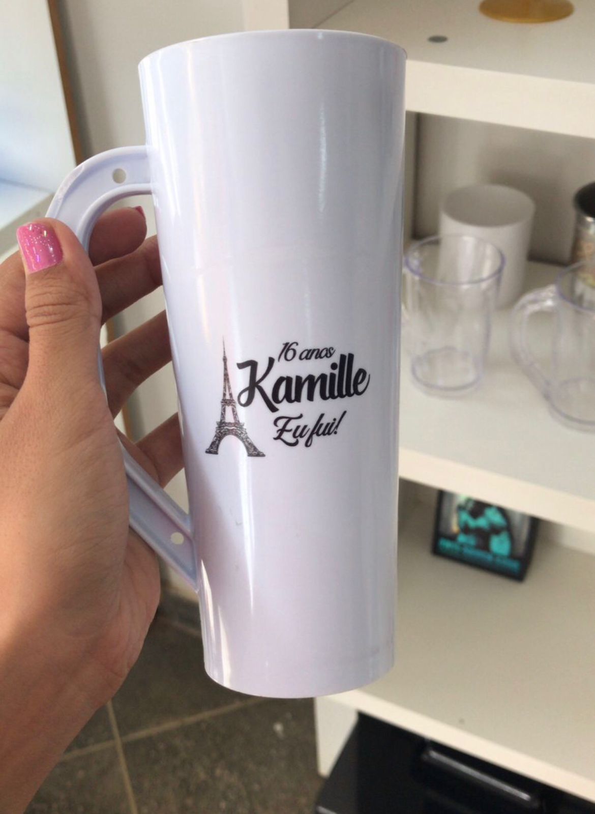 Caneca de Acrílico Long