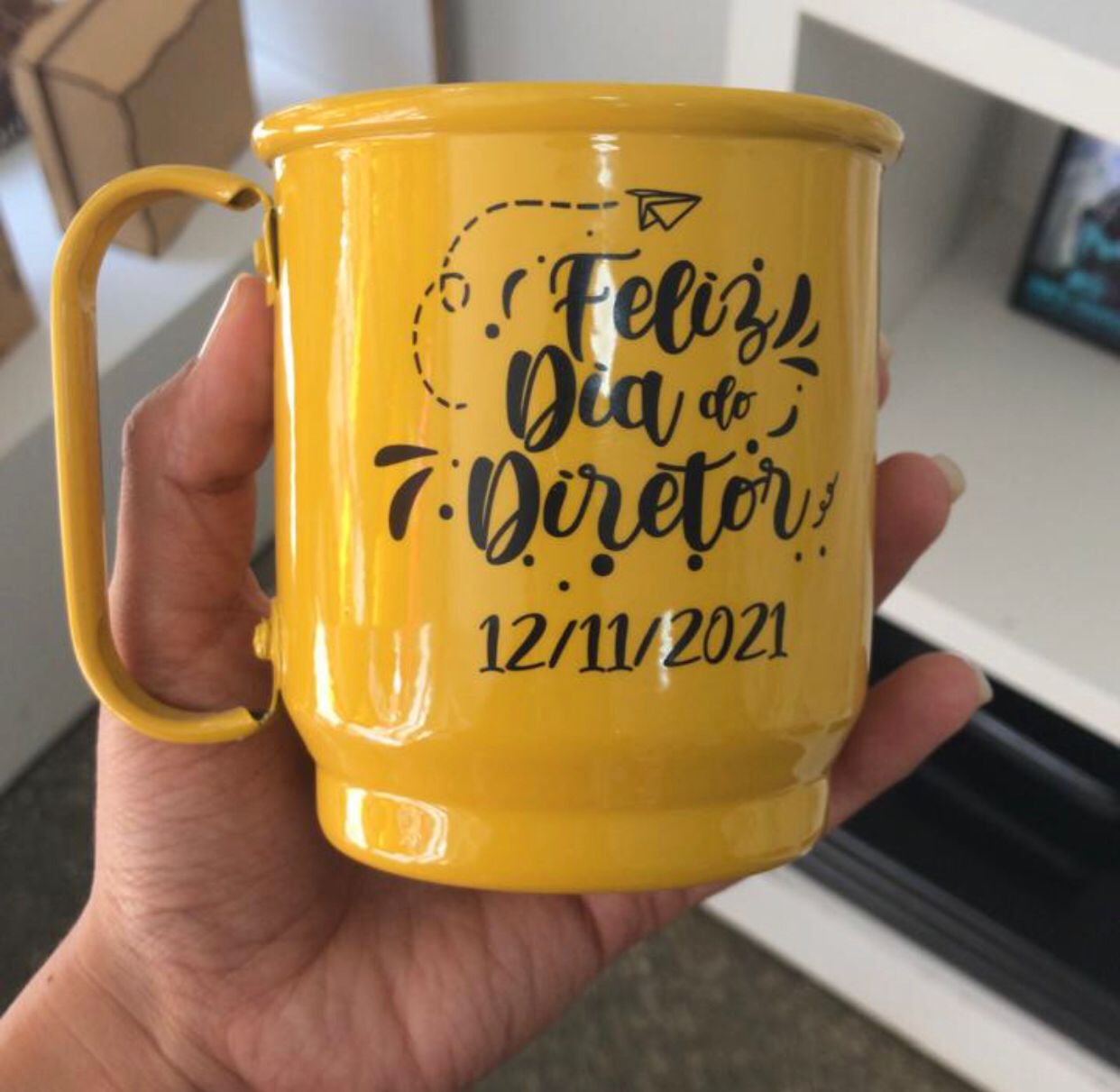 Caneca de Alumínio 